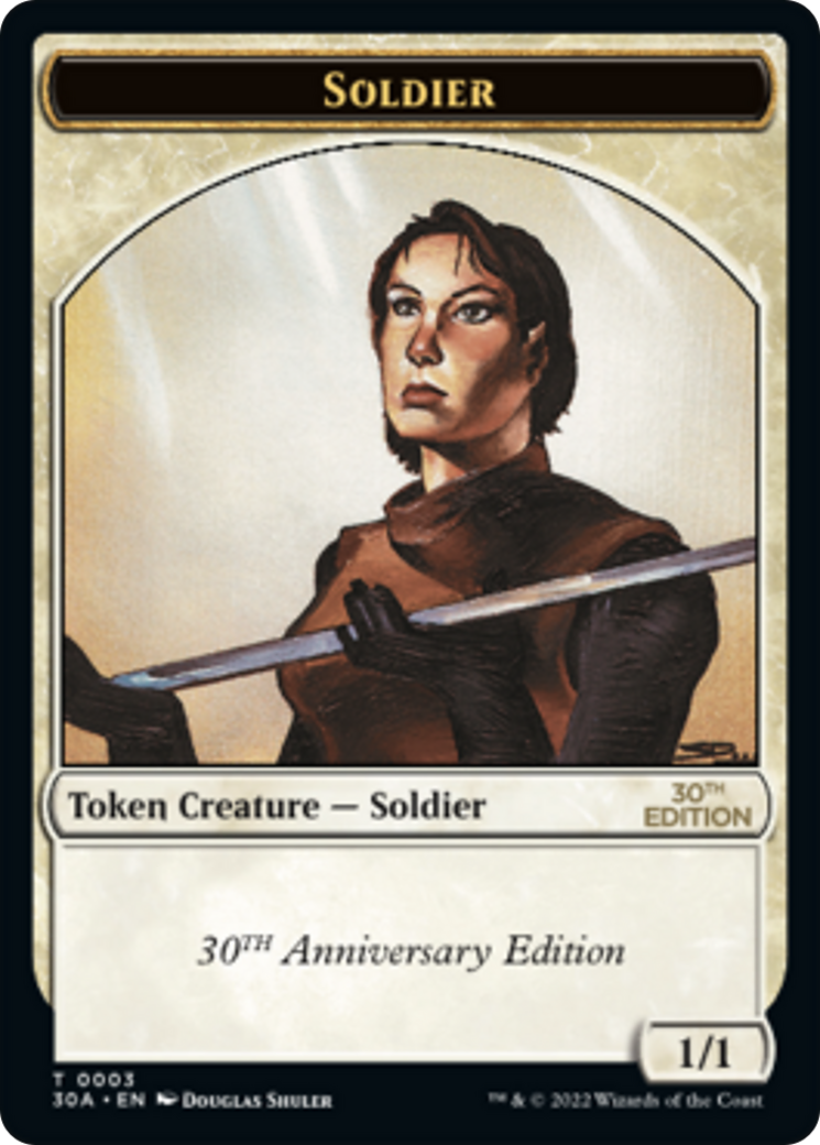 Image of Soldier Token [30th Anniversary Tokens]