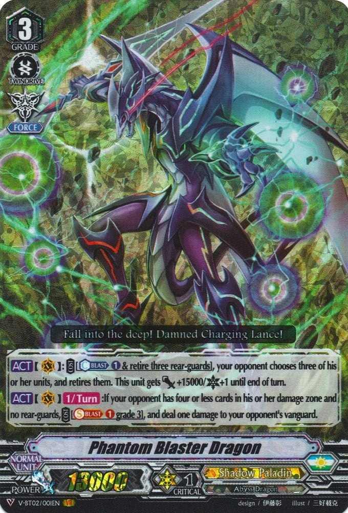 Image of Phantom Blaster Dragon (V-BT02/001EN) [Strongest! Team AL4]