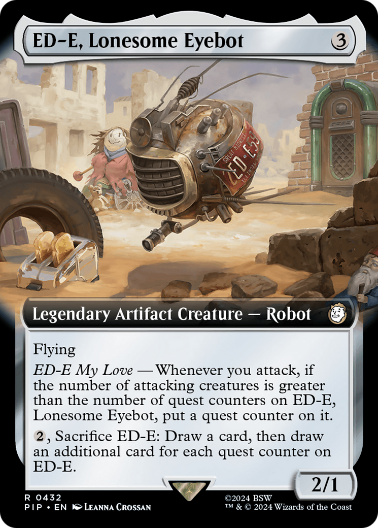 Image of ED-E, Lonesome Eyebot (Extended Art) [Fallout]