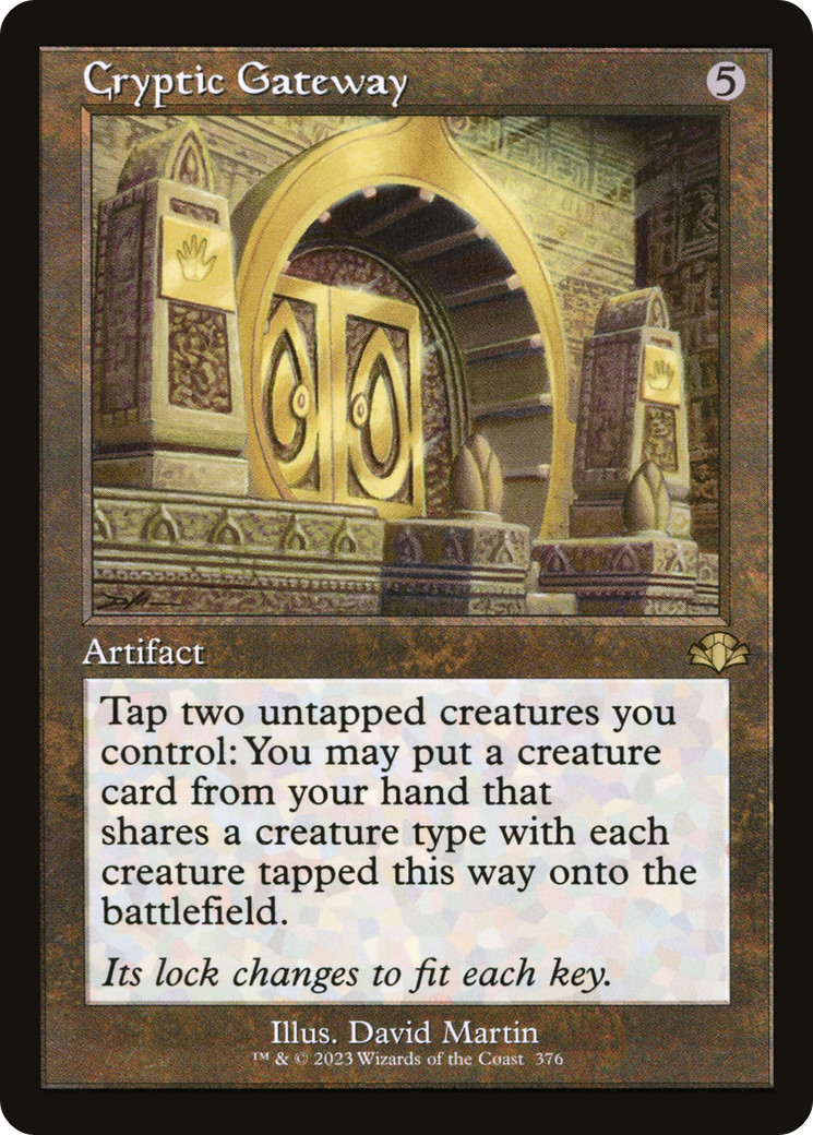 Image of Cryptic Gateway (Retro) [Dominaria Remastered]