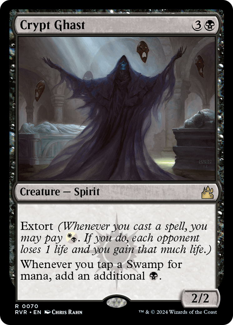 Image of Crypt Ghast [Ravnica Remastered]