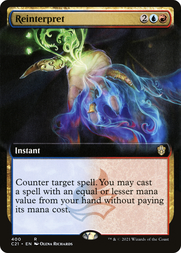 Image of Reinterpret (Extended Art) [Commander 2021]
