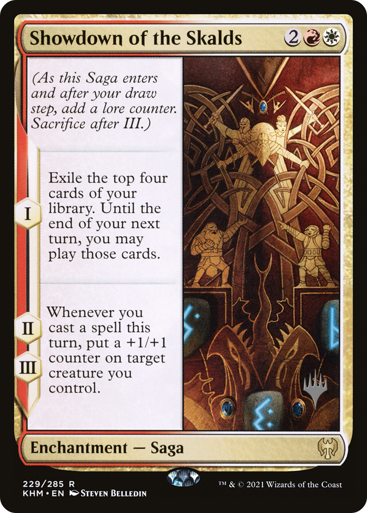 Image of Showdown of the Skalds (Promo Pack) [Kaldheim Promos]