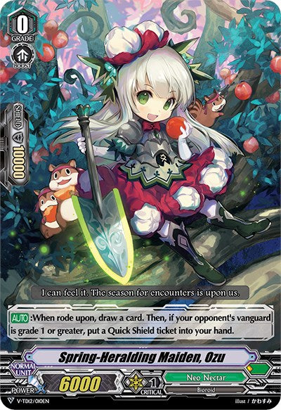 Image of Spring-Heralding Maiden, Ozu (V-TD12/010EN) [Ahsha]