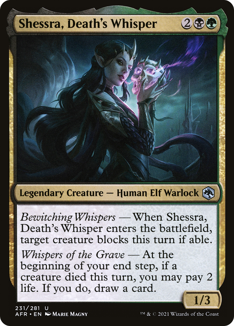Image of Shessra, Death's Whisper [Dungeons & Dragons: Adventures in the Forgotten Realms]