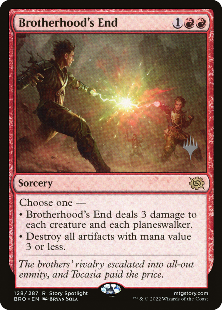 Image of Brotherhood's End (Promo Pack) [The Brothers' War Promos]