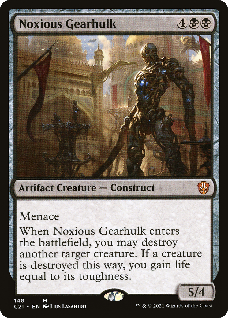 Image of Noxious Gearhulk [Commander 2021]