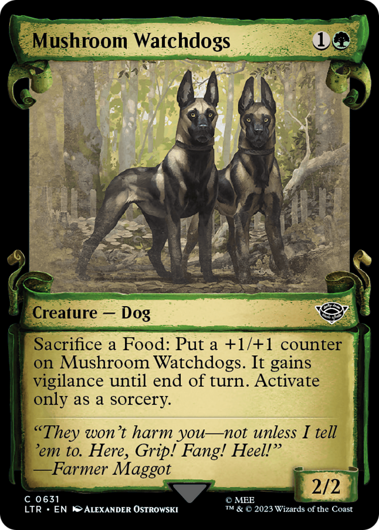 Image of Mushroom Watchdogs [The Lord of the Rings: Tales of Middle-Earth Showcase Scrolls]