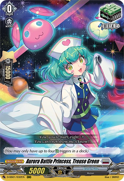 Image of Aurora Battle Princess, Treuse Green (D-SS01/032EN) [Festival Collection 2021]