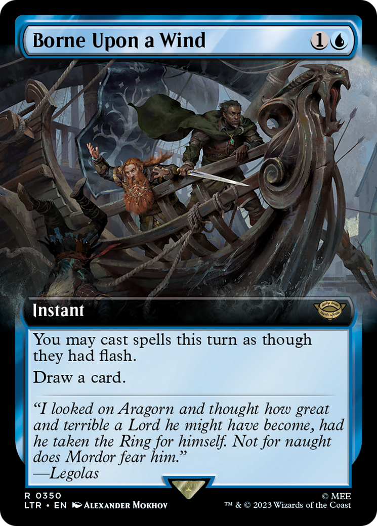 Image of Borne Upon a Wind (Extended Art) [The Lord of the Rings: Tales of Middle-Earth]