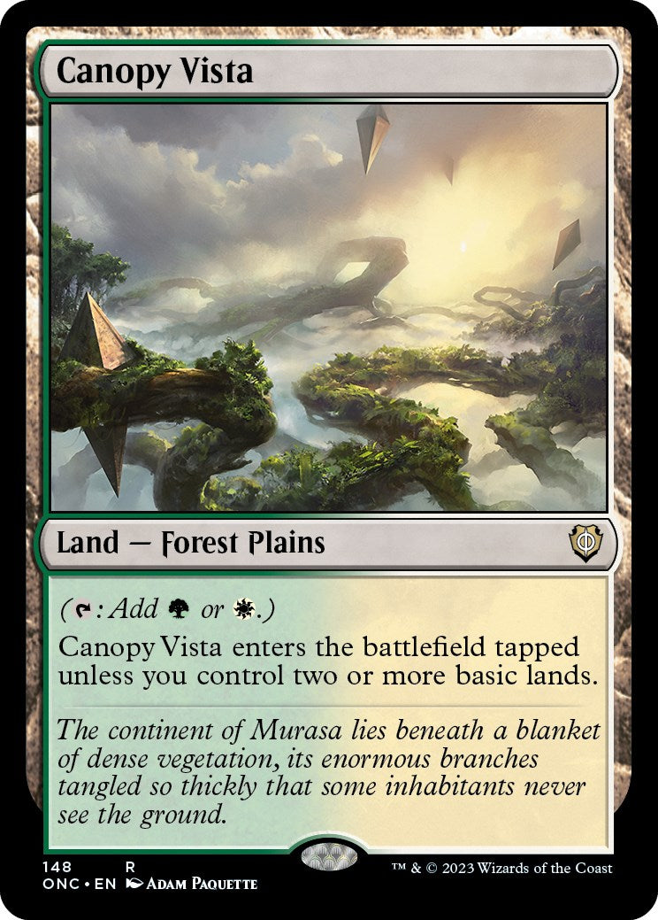Image of Canopy Vista [Phyrexia: All Will Be One Commander]