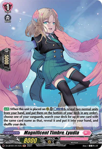 Image of Magnificent Timbre, Lyudia (D-LBT01/H17EN) [Lyrical Melody]