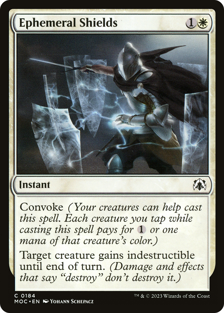 Image of Ephemeral Shields [March of the Machine Commander]