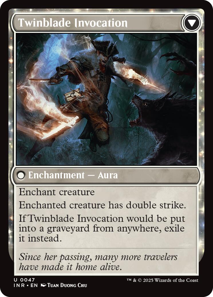 Image of Twinblade Geist // Twinblade Invocation [Innistrad Remastered]
