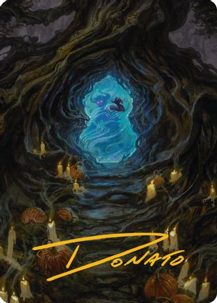 Image of Conjurer's Closet Art Card (Gold-Stamped Signature) [Innistrad Remastered Art Series]