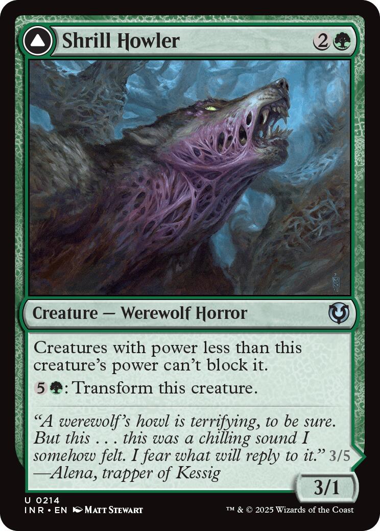 Image of Shrill Howler // Howling Chorus [Innistrad Remastered]