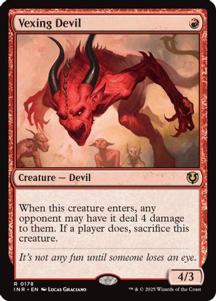 Image of Vexing Devil [Innistrad Remastered]
