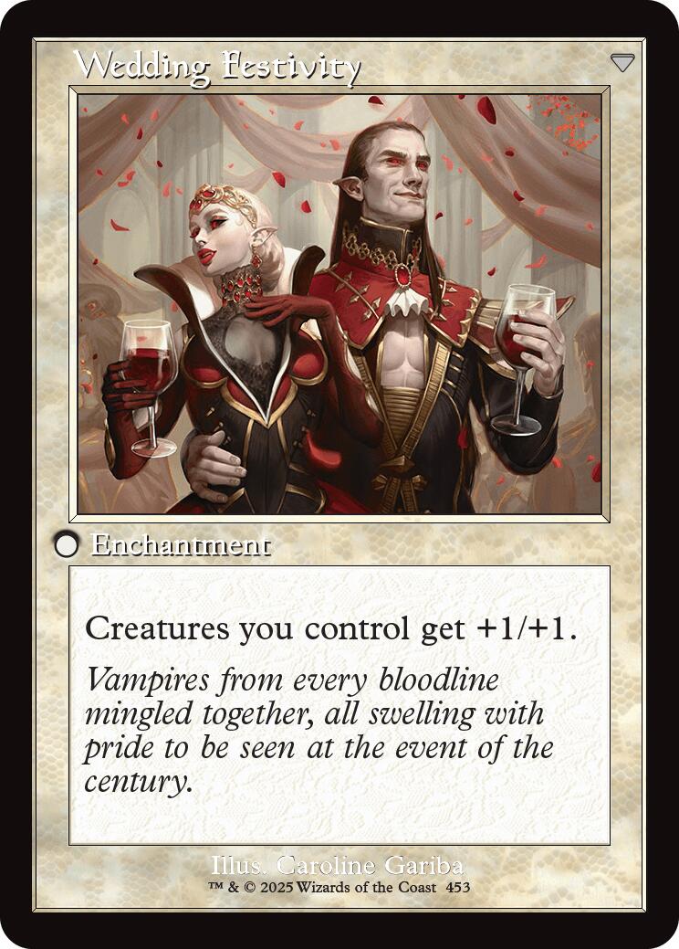 Image of Wedding Announcement // Wedding Festivity (Retro Frame) [Innistrad Remastered]