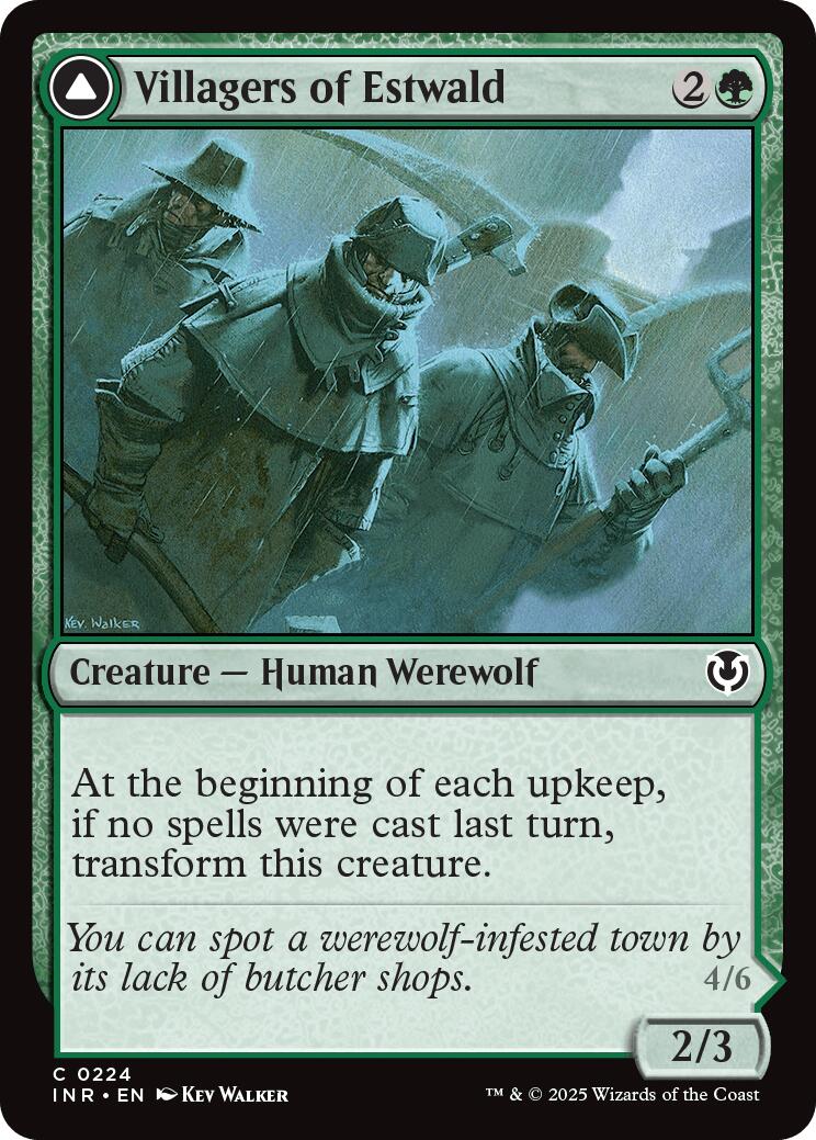 Image of Villagers of Estwald // Howlpack of Estwald [Innistrad Remastered]