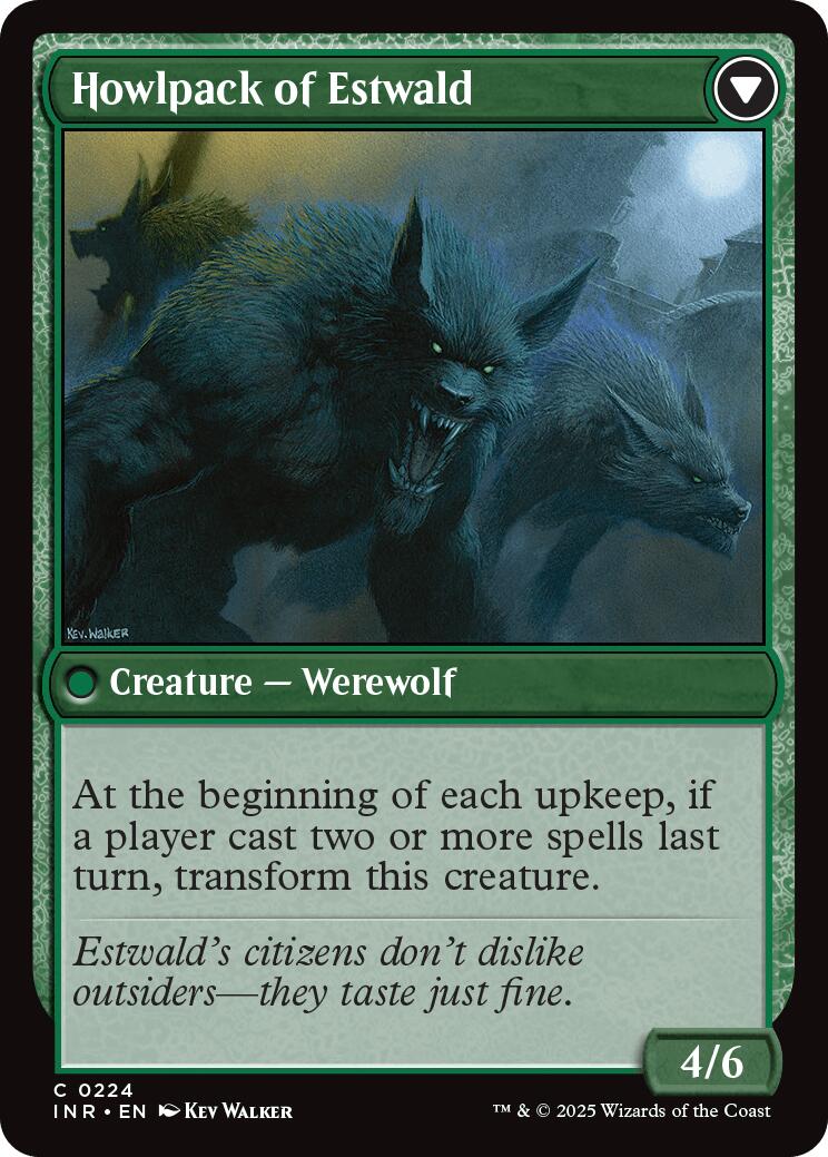 Image of Villagers of Estwald // Howlpack of Estwald [Innistrad Remastered]