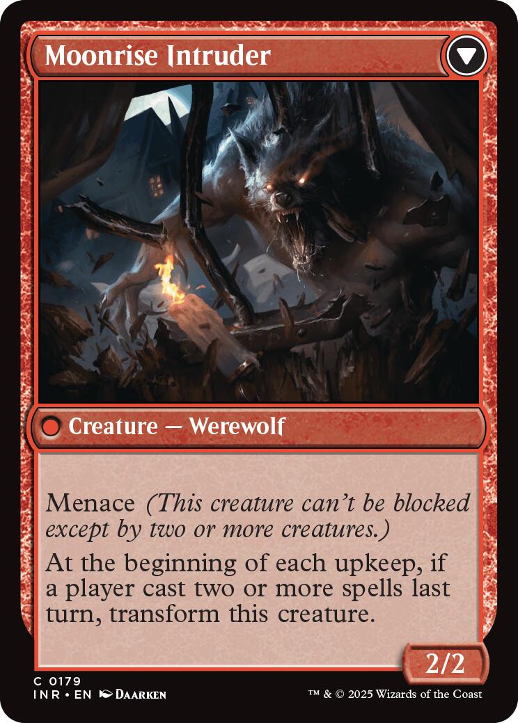 Image of Village Messenger // Moonrise Intruder [Innistrad Remastered]