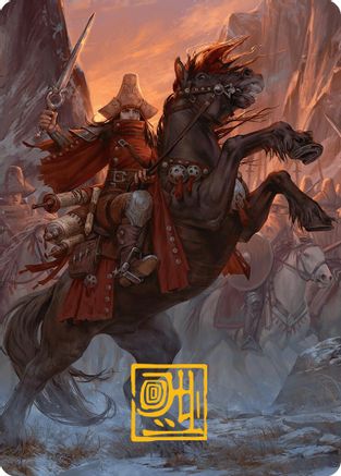Image of Zealous Conscripts (Gold-Stamped Signature) [Innistrad Remastered Art Series]