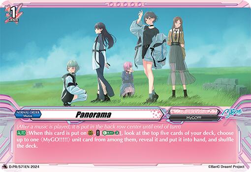 Image of Panorama (D-PR/571EN) [D Promo Cards]
