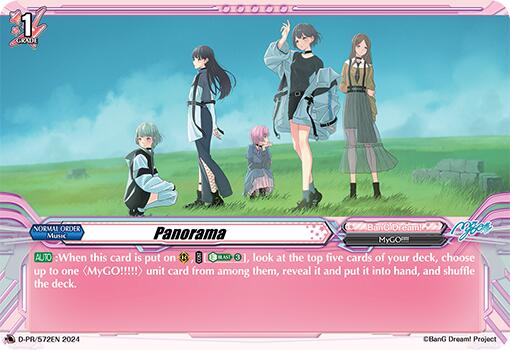 Image of Panorama (Foil) (D-PR/572EN) [D Promo Cards]