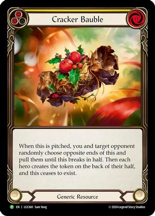 Image of Cracker Bauble // Vigor and Bloodrot Pox [LGS360-FUN015] (Promo)