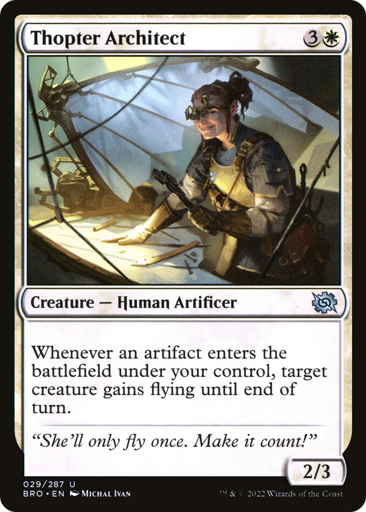 Image of Thopter Architect [The Brothers' War]