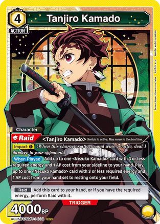 Image of Tanjiro Kamado (008) (UE05BT/KMY-1-008) - UE05BT Demon Slayer Kimetsu no Yaiba Foil