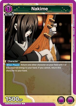 Image of Nakime (UE05BT/KMY-1-042) - UE05BT Demon Slayer Kimetsu no Yaiba