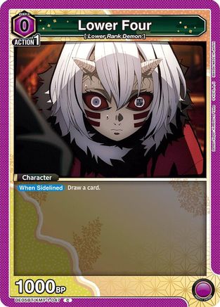 Image of Lower Four (UE05BT/KMY-1-047) - UE05BT Demon Slayer Kimetsu no Yaiba