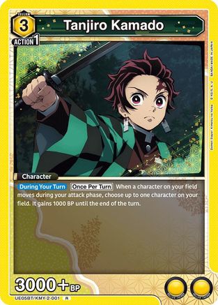 Image of Tanjiro Kamado (001) (UE05BT/KMY-2-001) - UE05BT Demon Slayer Kimetsu no Yaiba Foil