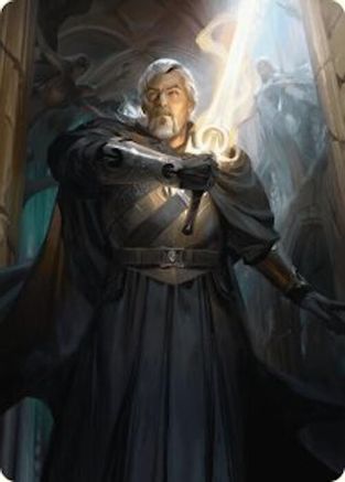 Image of Odric, Lunarch Marshal Art Card [Innistrad Remastered Art Series]