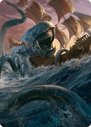 Image of Hullbreaker Horror Art Card [Innistrad Remastered Art Series]