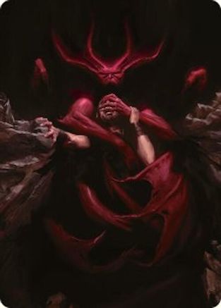 Image of Infernal Grasp Art Card [Innistrad Remastered Art Series]