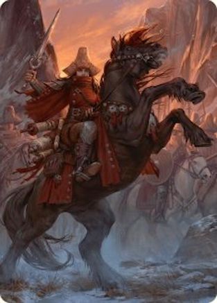 Image of Zealous Conscripts Art Card [Innistrad Remastered Art Series]
