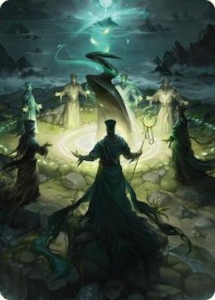Image of Cryptolith Rite Art Card [Innistrad Remastered Art Series]