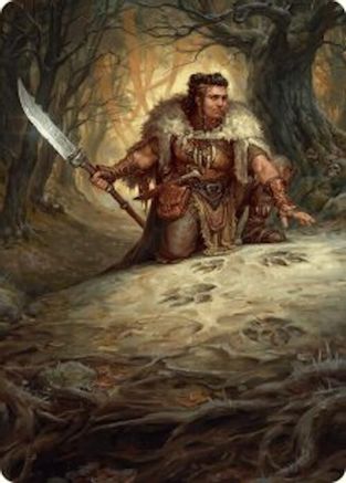 Image of Tireless Tracker Art Card [Innistrad Remastered Art Series]