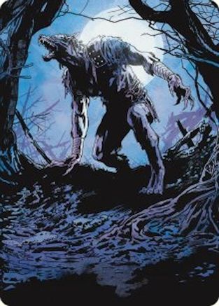 Image of Krallenhorde Howler Art Card [Innistrad Remastered Art Series]