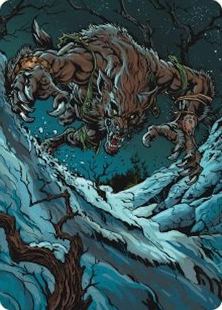 Image of Ravager of the Fells Art Card [Innistrad Remastered Art Series]