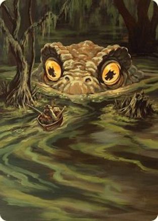 Image of The Gitrog Monster Art Card [Innistrad Remastered Art Series]