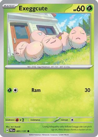 Image of Exeggcute (001/131) [Scarlet & Violet: Prismatic Evolutions]