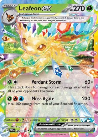 Image of Leafeon ex (006/131) [Scarlet & Violet: Prismatic Evolutions]