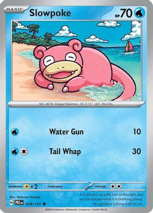 Image of Slowpoke (018/131) [Scarlet & Violet: Prismatic Evolutions]