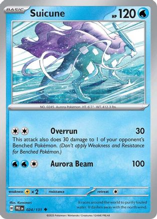 Image of Suicune (024/131) [Scarlet & Violet: Prismatic Evolutions]