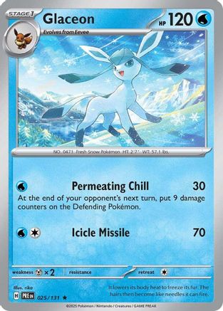 Image of Glaceon (025/131) [Scarlet & Violet: Prismatic Evolutions]