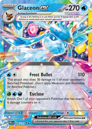 Image of Glaceon ex (026/131) [Scarlet & Violet: Prismatic Evolutions]