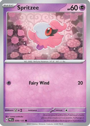 Image of Spritzee (038/131) [Scarlet & Violet: Prismatic Evolutions]